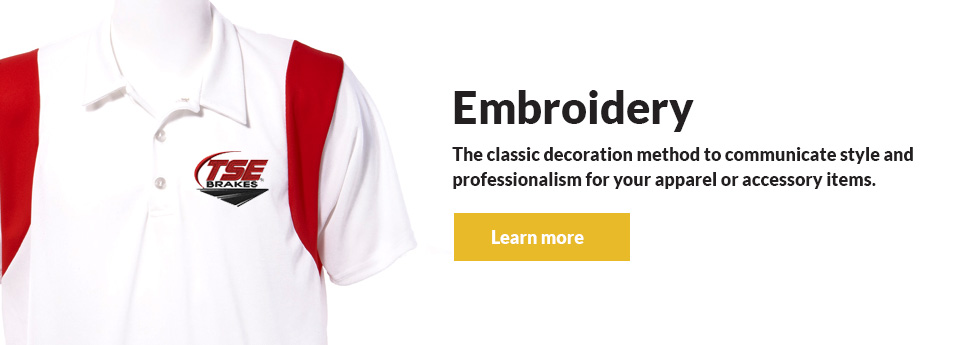 Custom Apparel Embroidery